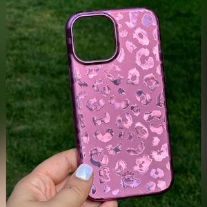 Velvet Caviar iPhone 12 Pro Max Case - “Pink Ruby Leopard”